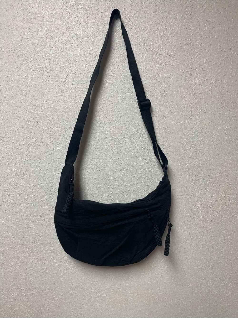 Black Crossbody Sling Bag